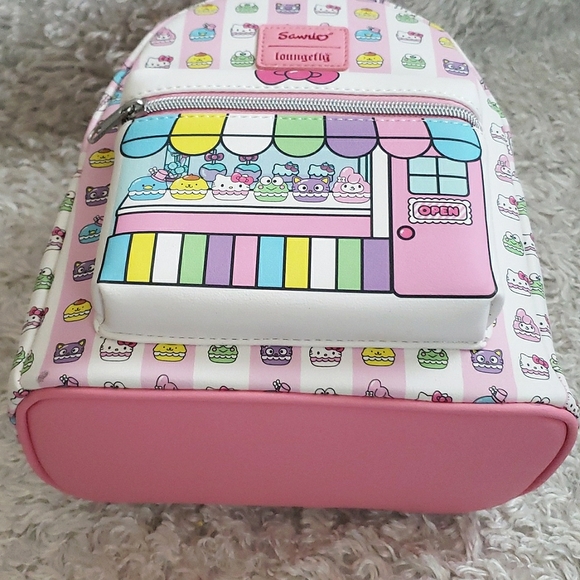 NWT Loungefly Hello Kitty macaroon mini backpack main image 4